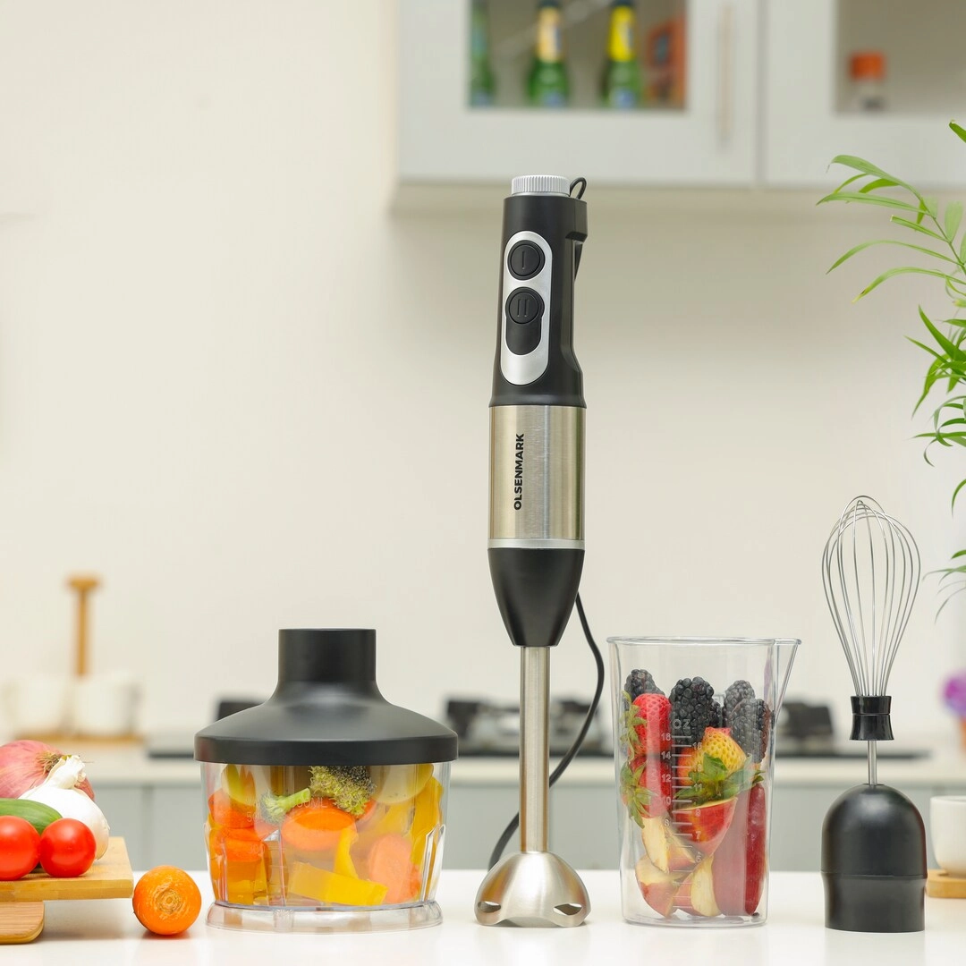 Olsenmark Middle East L.L.C 4-in-1 Hand Blender - 700W