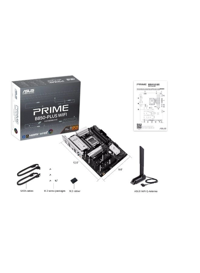 PRIME B850-PLUS - Socket AM5 DDR5 Wi-Fi 6E