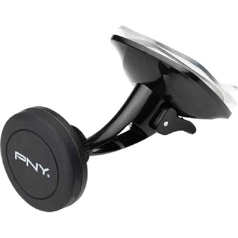 PNY Magnet Windshield Mount - Universal Black 360 Degree Rotation