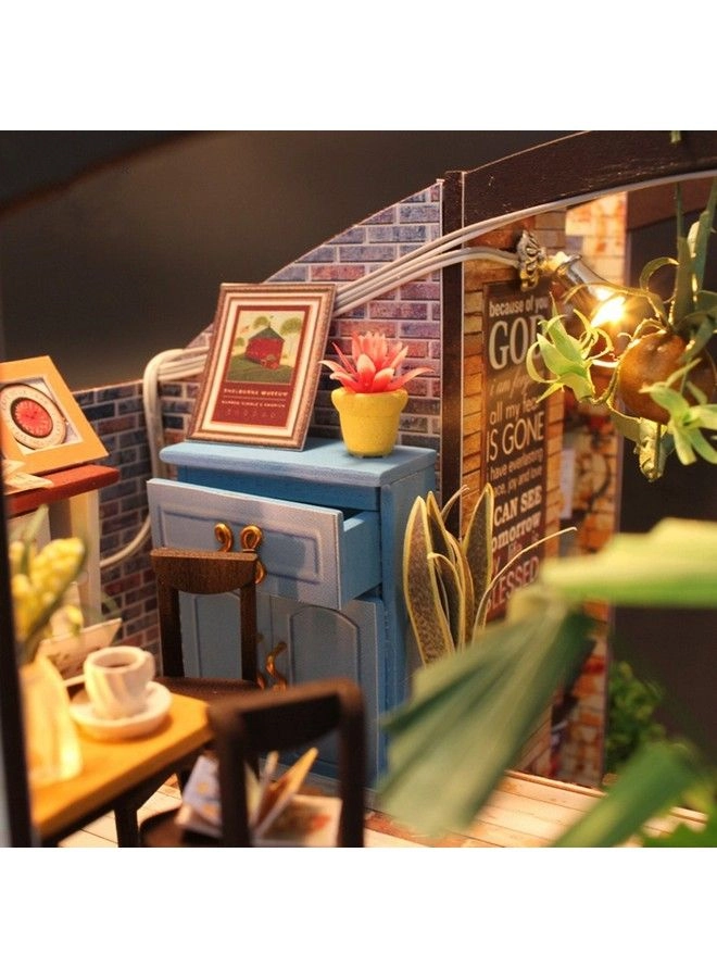 Dollhouse Miniature DIY House Kit - Dream Bottle Series 1:32