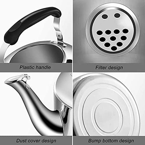 Stovetop Induction Whistling Kettle - 5L