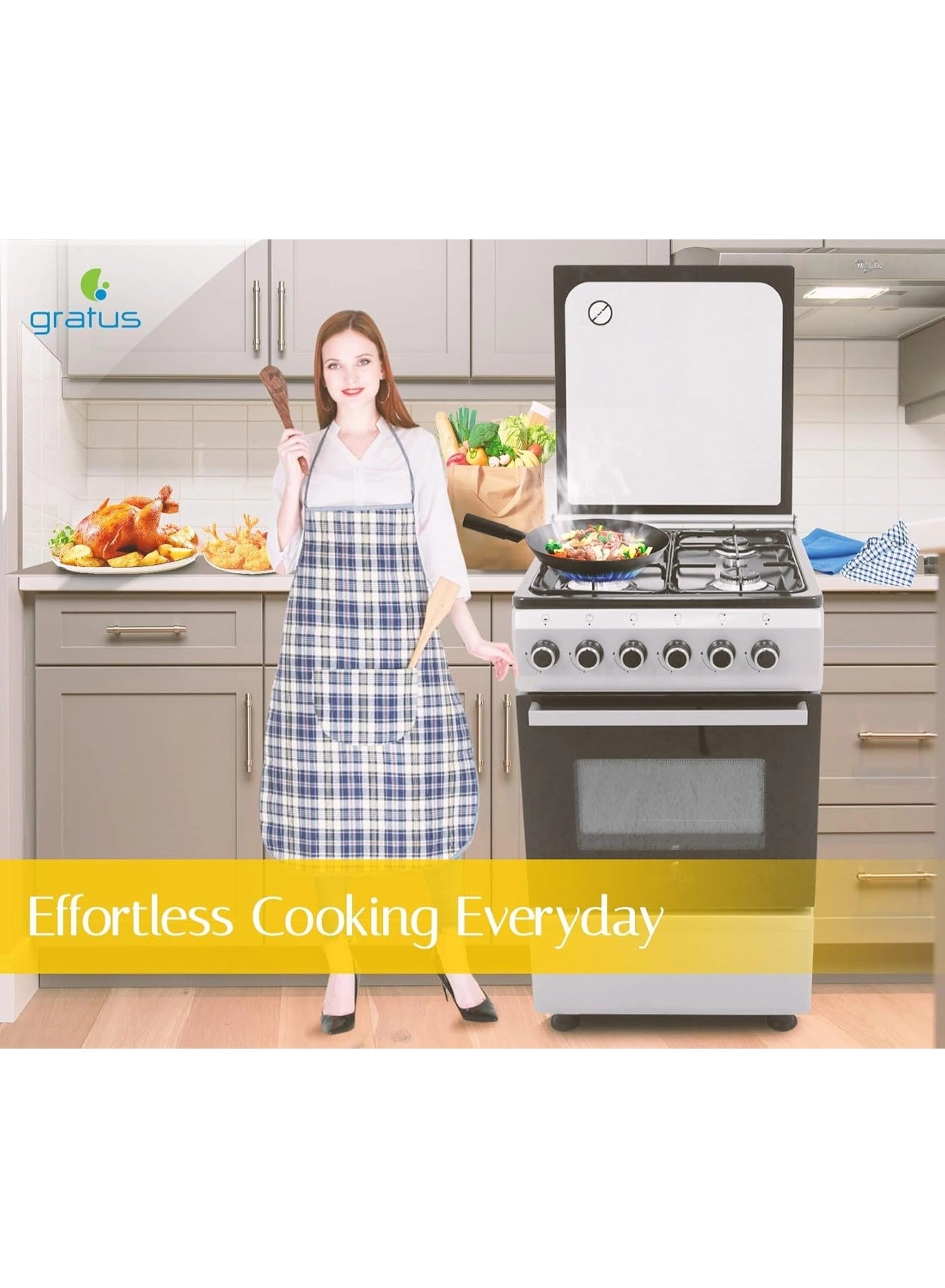 CR55KTSS1 GAS Cooker