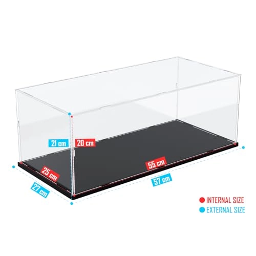 Acrylic Display Case - 1/10 Lego 42156 42125 42096