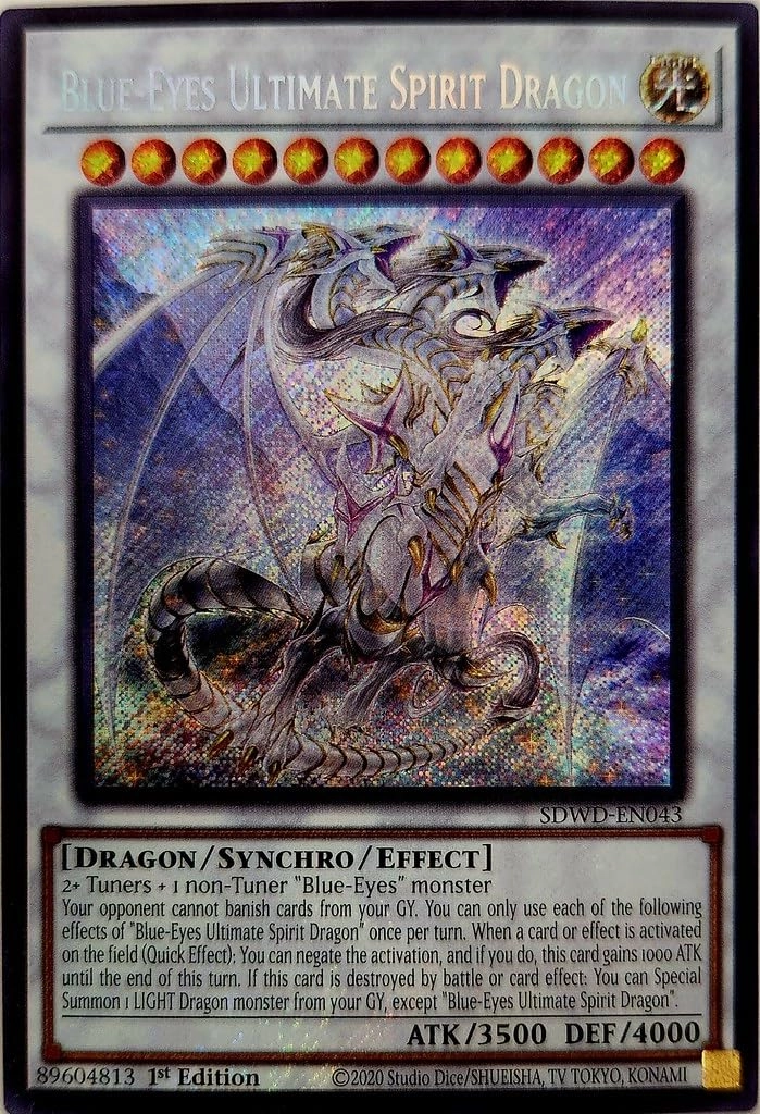 Yu-Gi-Oh! Blue-Eyes Ultimate Spirit Dragon