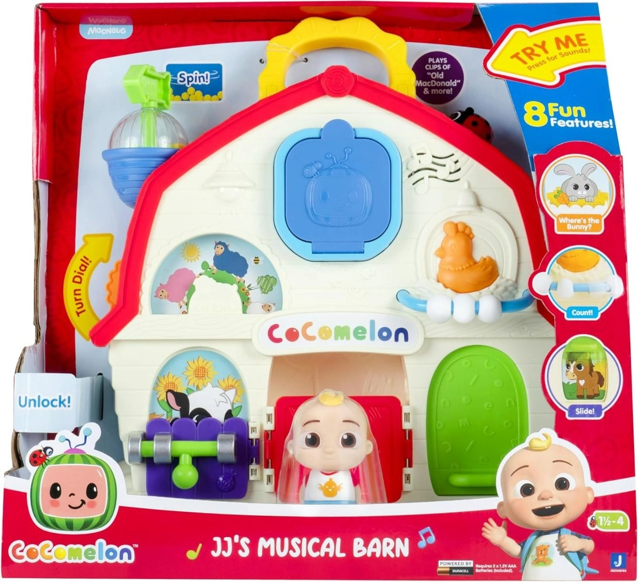JJ Musical Barn - 3 Songs 18 Months
