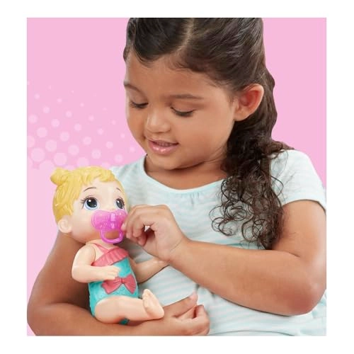 Splash 'n Snuggle Baby - Blonde Hair Towel Pacifier Ages 3+