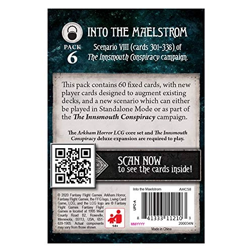 Arkham Horror: The Innsmouth Conspiracy Cycle Into The Malestrom