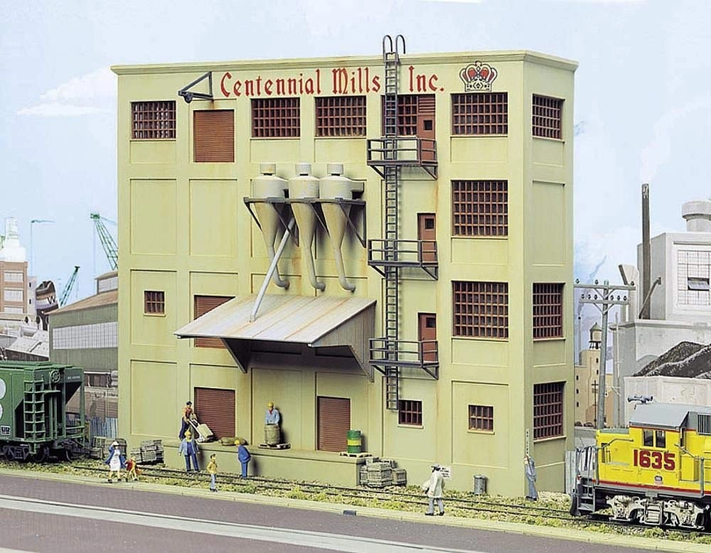 Walthers Cornerstone Centennial Mills - HO Model Kit