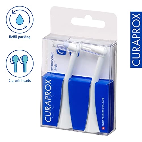 Hydrosonic Brush Head - 2-Pack White