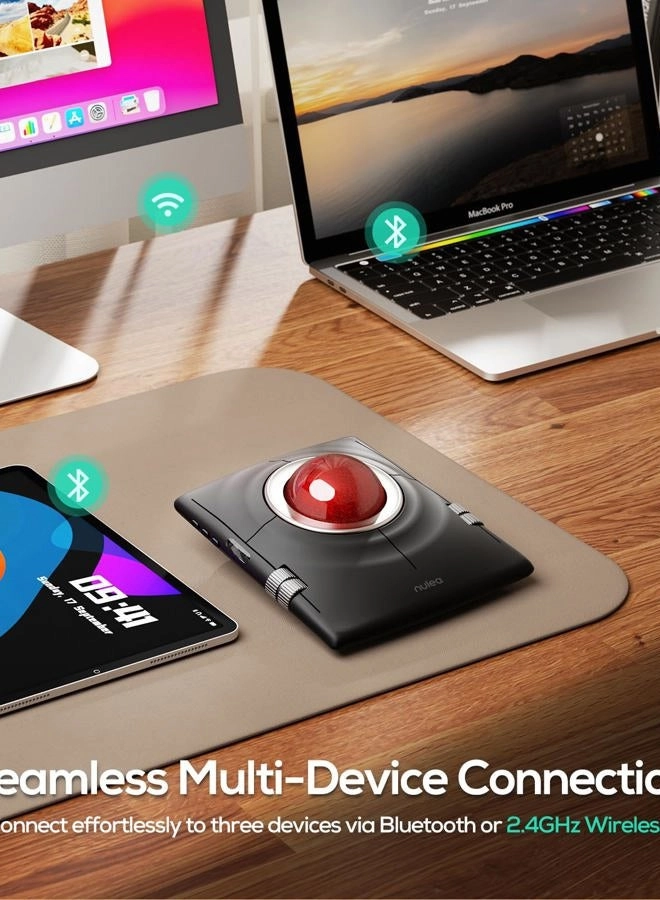 M512 Trackball Mouse - Bluetooth & 2.4GHz