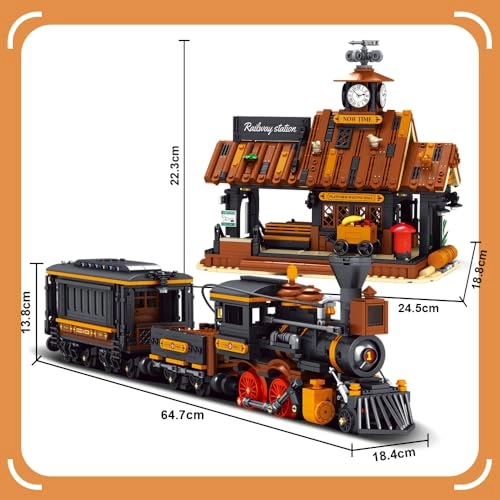 39117 Cowboy City Hotel Building Blocks - 1pcs