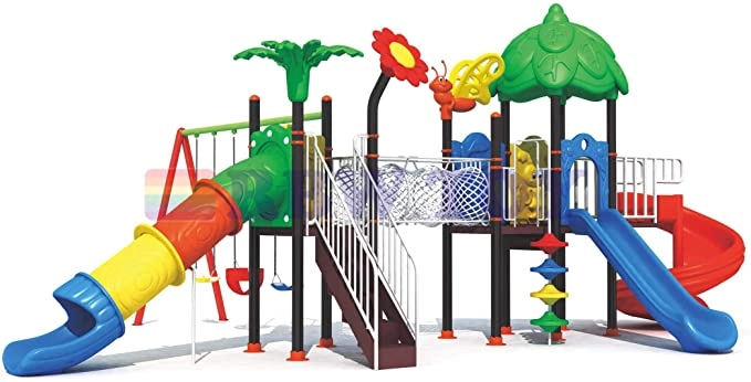 Rainbow Toys RW-12034 - 8.3 * 6.6 * 3.3 Meter Outdoor Children Playground Set