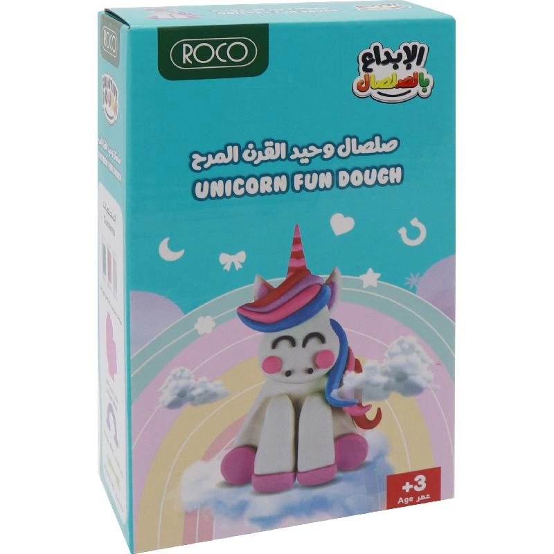 Roco Silly Scents Dough - Unicorn Fun Mold N' Play Activity Pack - Modelling Clay/Dough Accessory Create & Smell