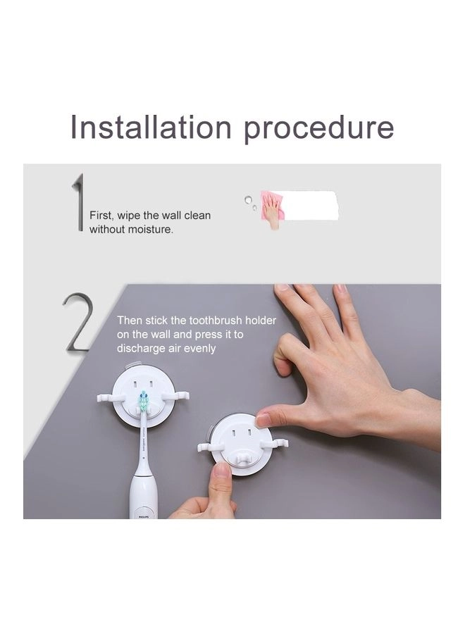 Electric Toothbrush Holder - Wall Mounted Pack