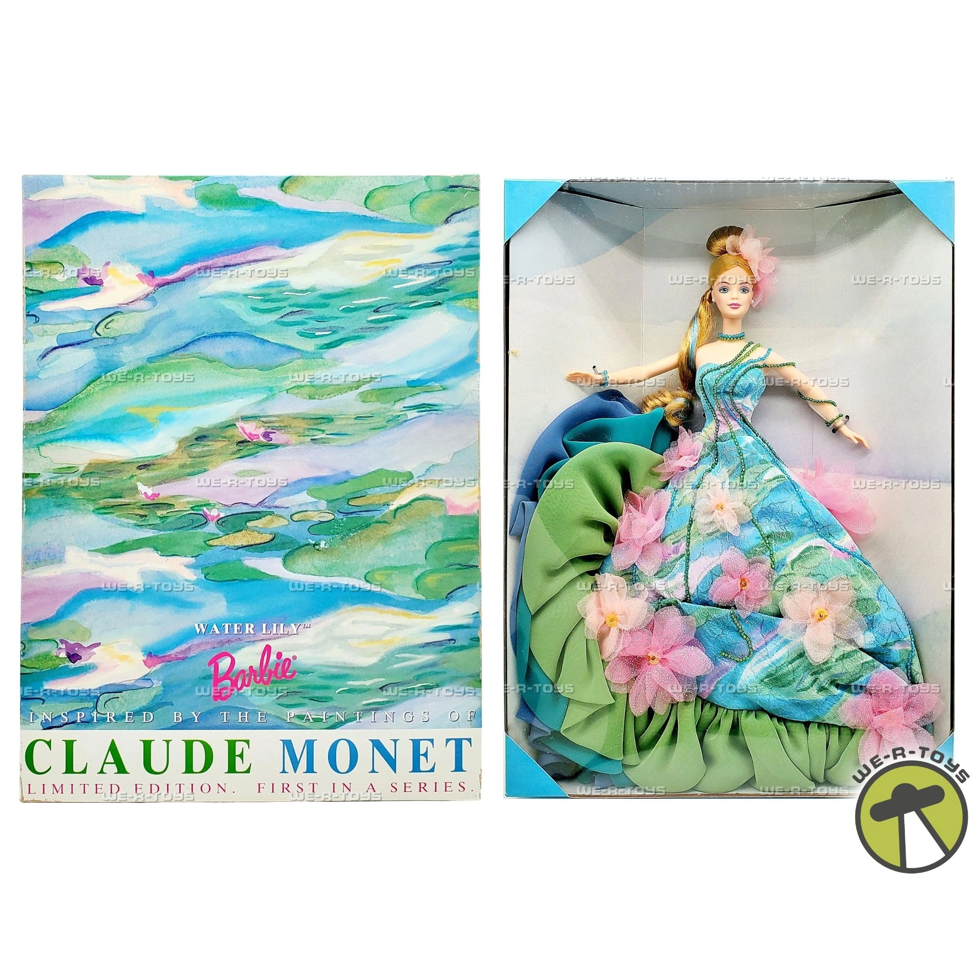 Mattel Barbie Water Lily - Claude Monet Limited Edition 1997