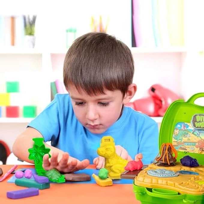 Dinosaur Play Dough Set - 30 Pack