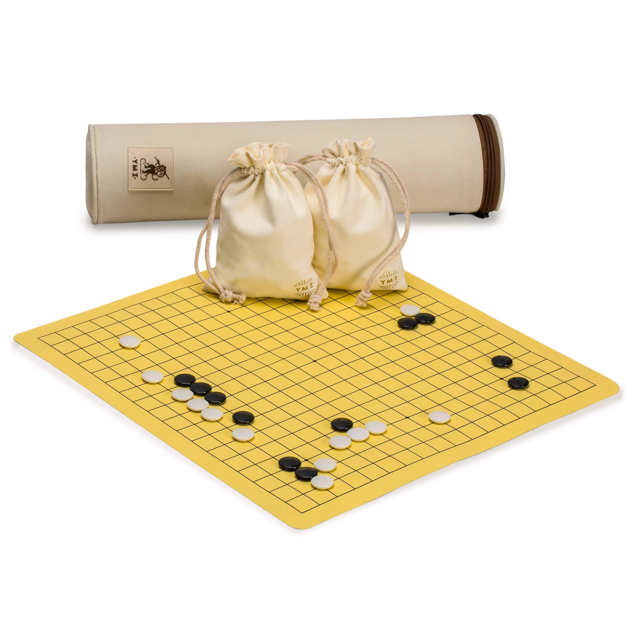 Yellow Mountain Imports Magnetic Go Board - 19x19 Portable