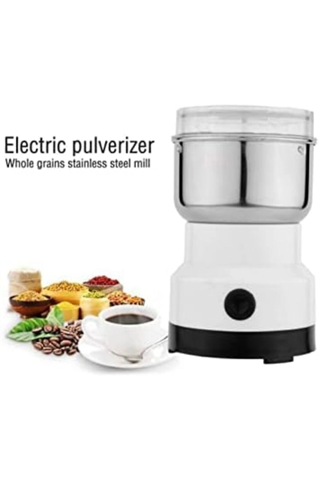 Electric Coffee Grinder - 800g 1400W Stainless Steel