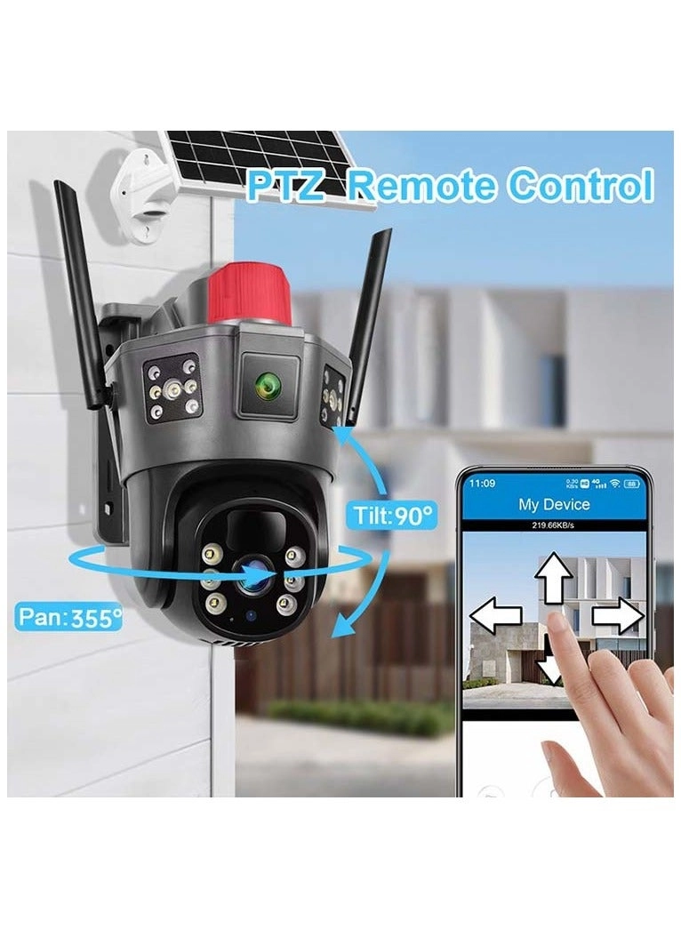 WiFi PTZ Camera - 4MP 64G Outdoor