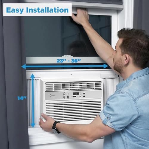 EasyCool Window Air Conditioner - 12,000 BTU