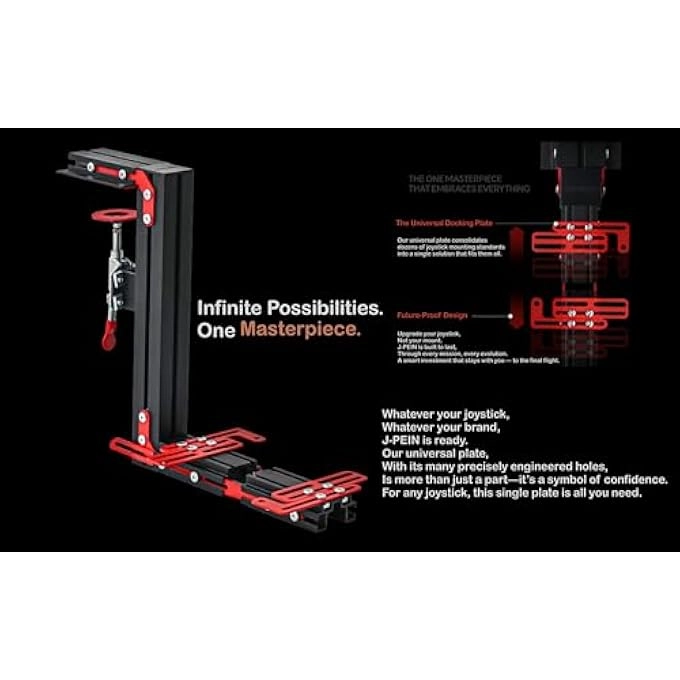 J-PEIN Holder, Mount - Joystick/Throttle/HOTAS