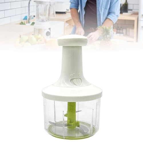 Vegetable Chopper - Manual Press 13.8 x 13.5 x 21 cm