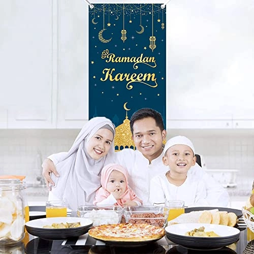 Ramadan Kareem Photo Booth Backdrop - 1pc