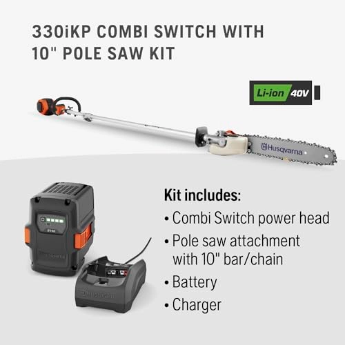 330iKP - 10 in. Cordless Pole Saw Kit