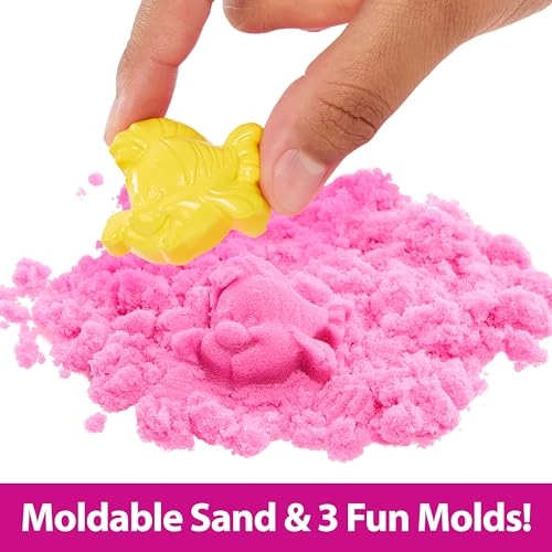 Ariel Mermaid Doll & Pool Set - Moldable Sand 3 Sand Molds