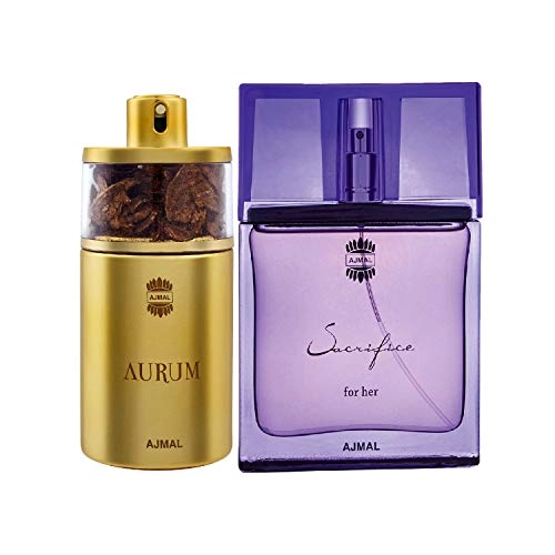 Aurum Eau de Parfum - 75ml + Sacrifice for Her Eau de Parfum - 50ml