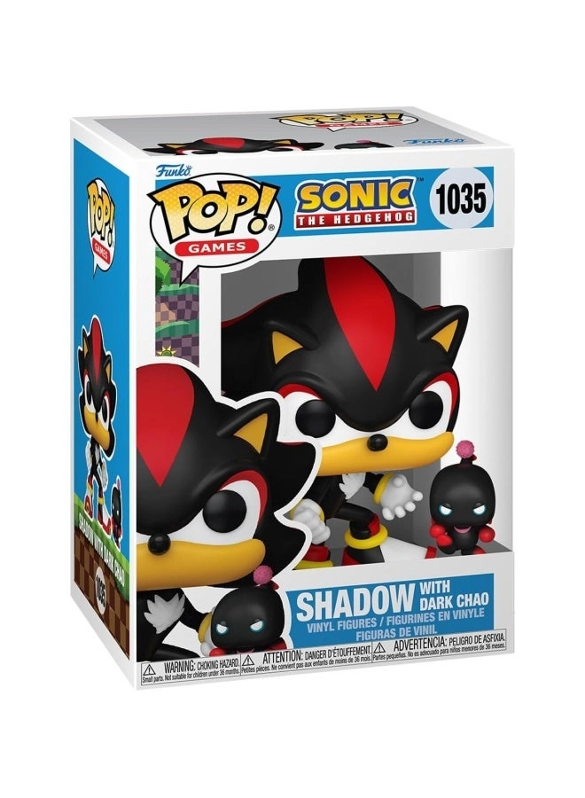 FUNKO Shadow + Dark Chao - Sonic The Hedgehog POP! Games