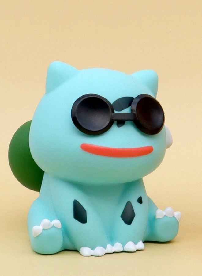 Grass-Type Sunglasses Anime Pet Figure (12 cm)