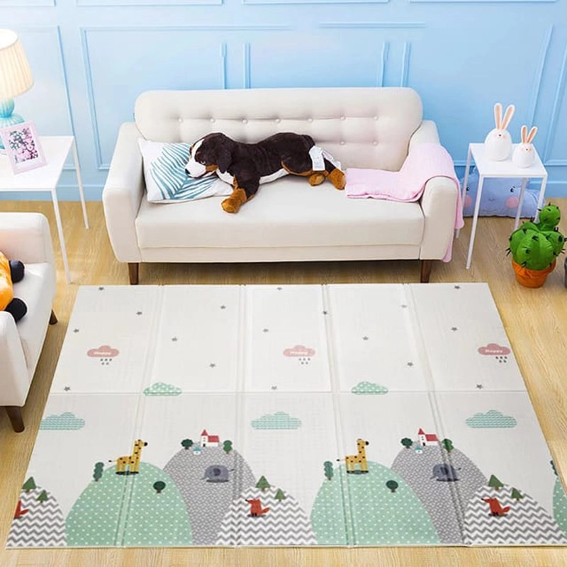 Double Sided XPE Foam Mat - Safari Park 1+