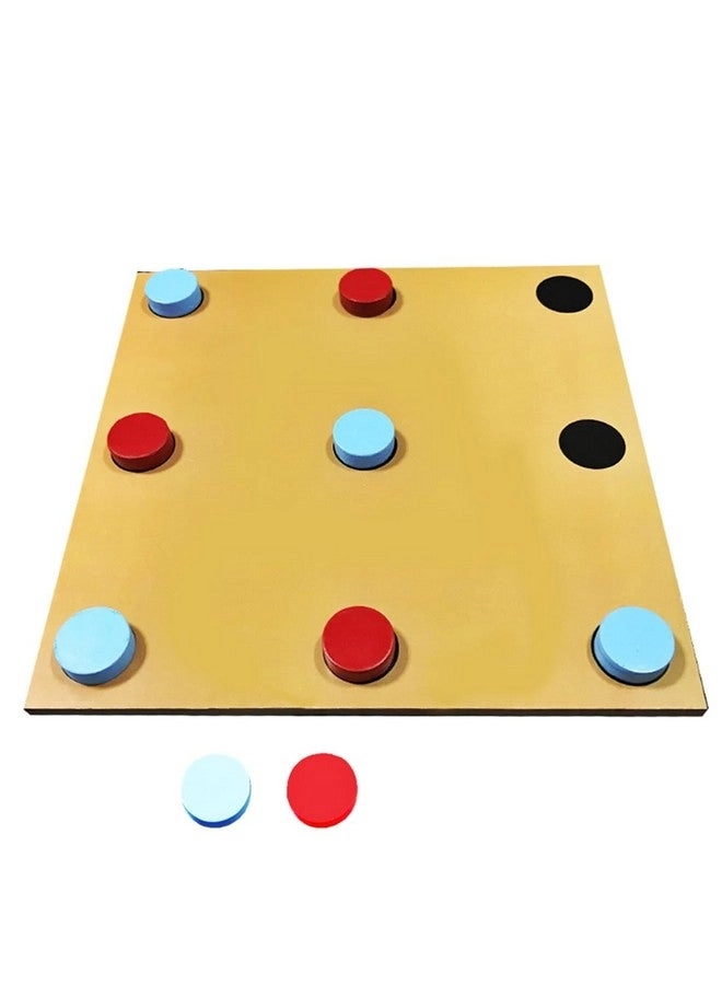 Shisima - 2 in 1 Wooden Octagon and Tic Tac Toe