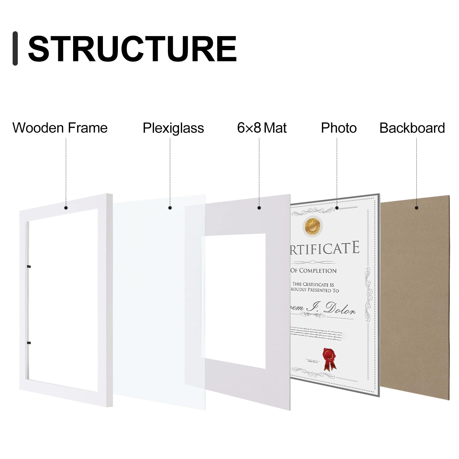 8.5x11 Picture Frame