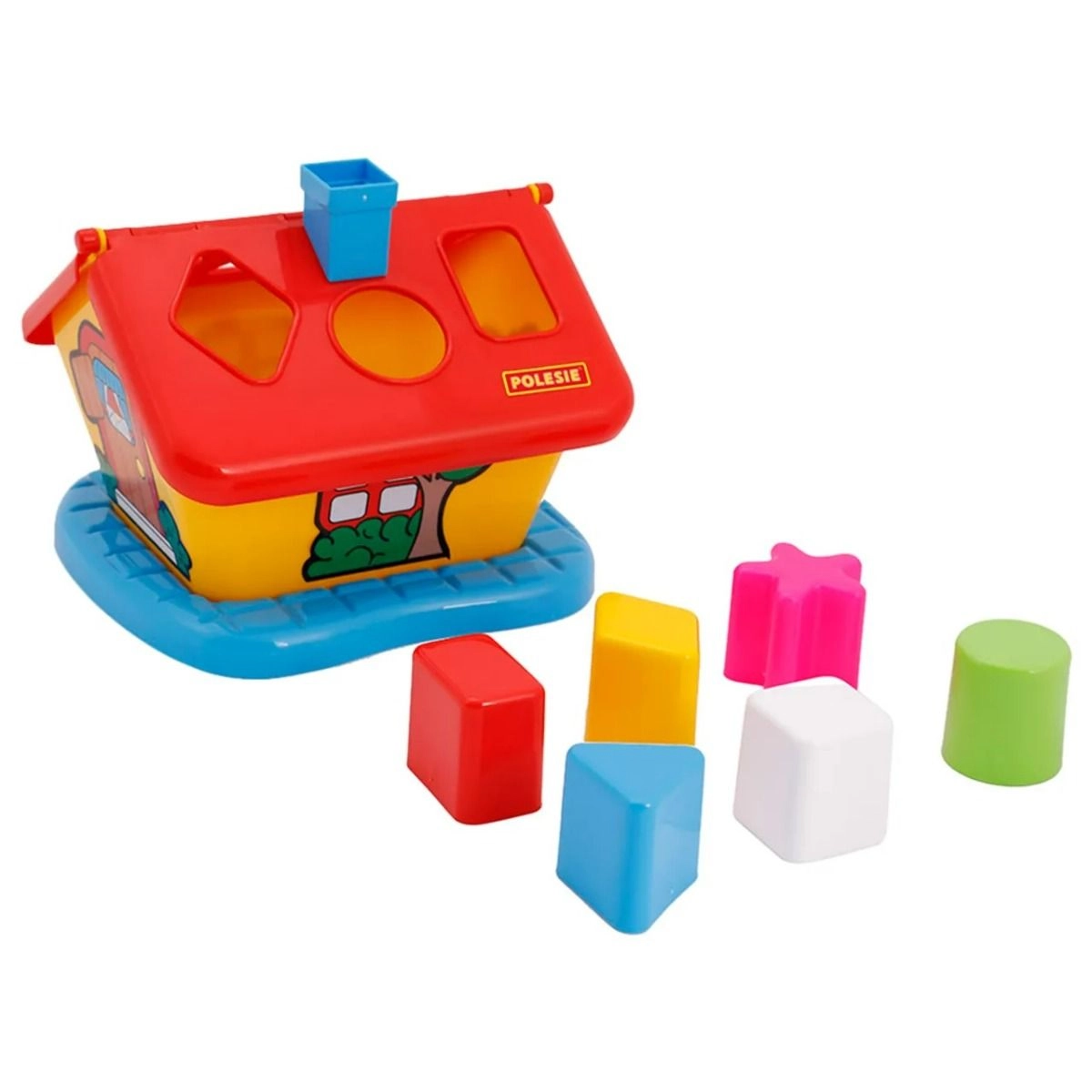Garden House Playset - 6 pieces Suitable for 1 year and above