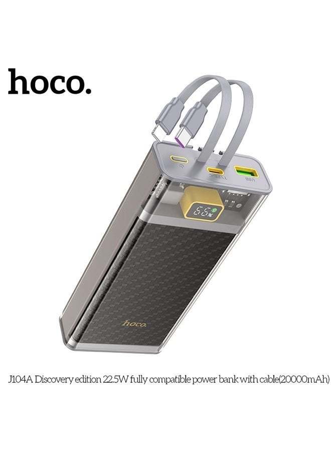 J104A - 20000mAh 22.5W Fast-Charging
