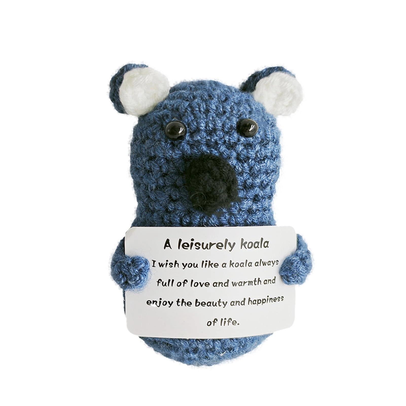 ZDYSQLR Crochet Emotional Support Koala