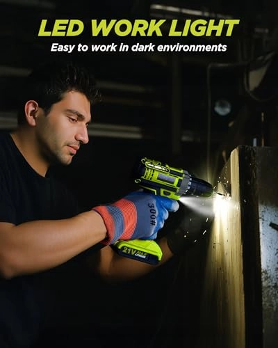 Cordless Drill - 2x 2.0Ah