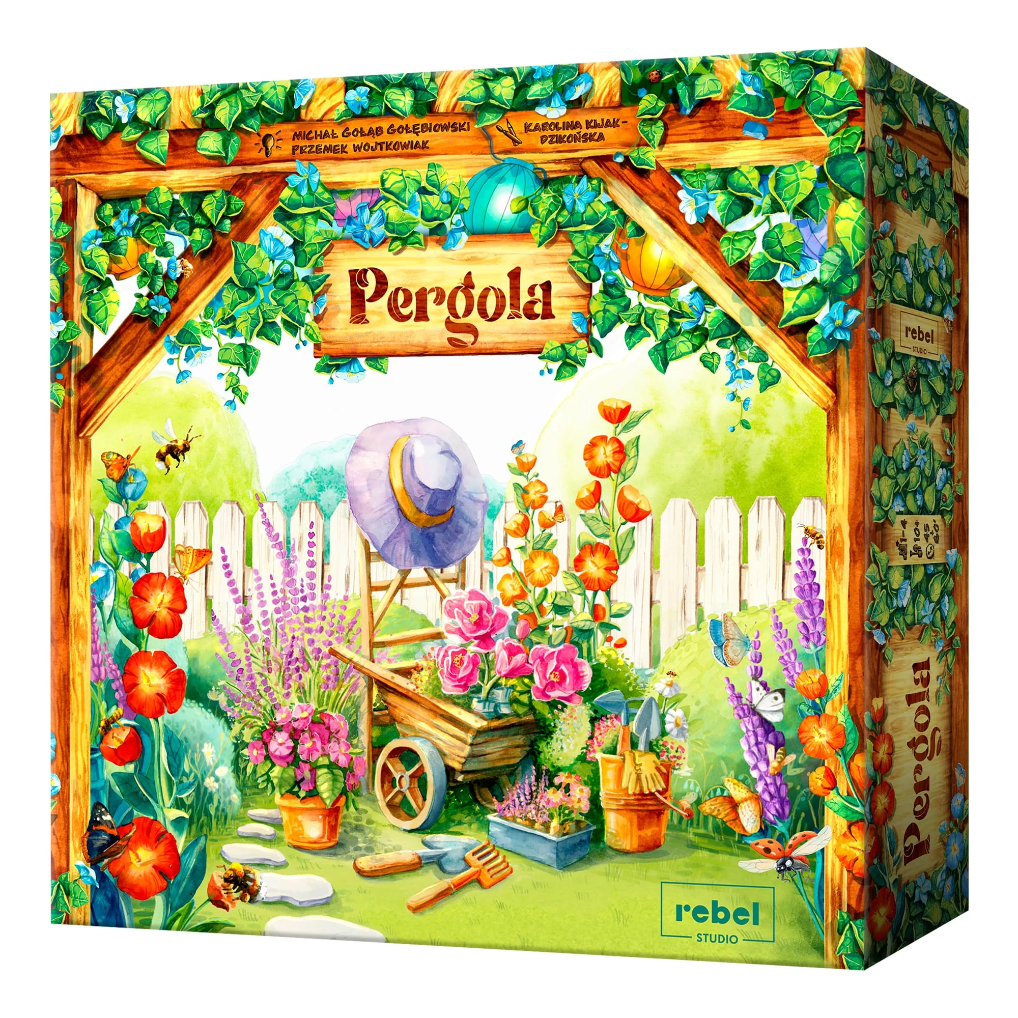 Asmodee Pergola - Euro-Style Gardening Strategy