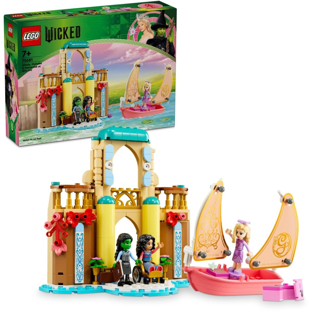 LEGO Wicked Glinda, Elphaba & Nessarose at Shiz University - Multicolor 7 years