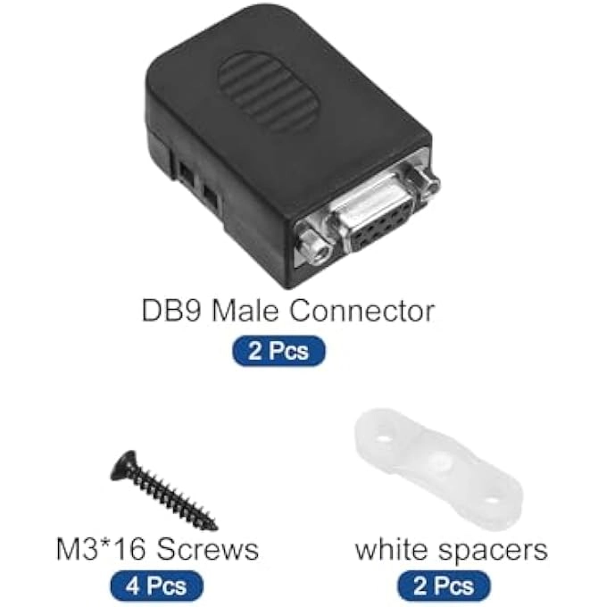 DB9 9PIN SCREW TYPE SERIAL TO TERMINAL FEMALE CONNECTOR ADAPTER