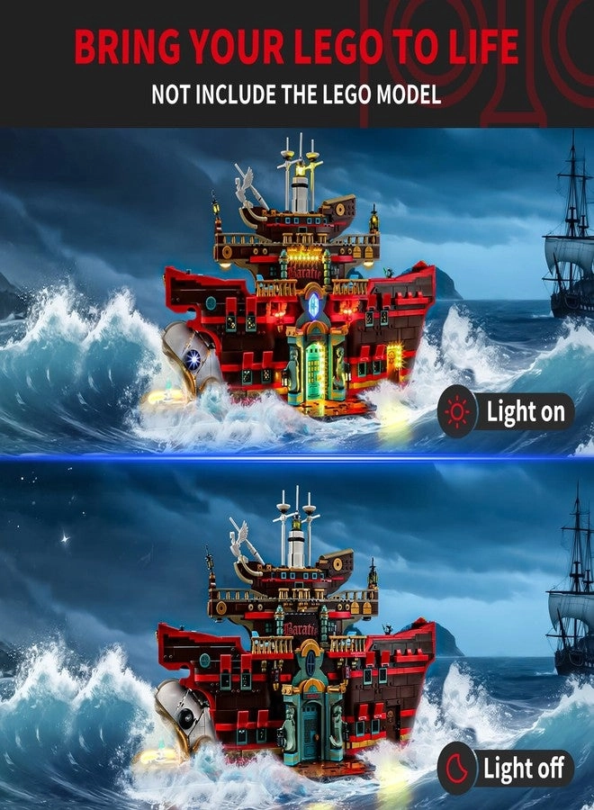 2.0 Light Kit for LEGO  ONE Piece The Baratie Floating Restaurant 75640