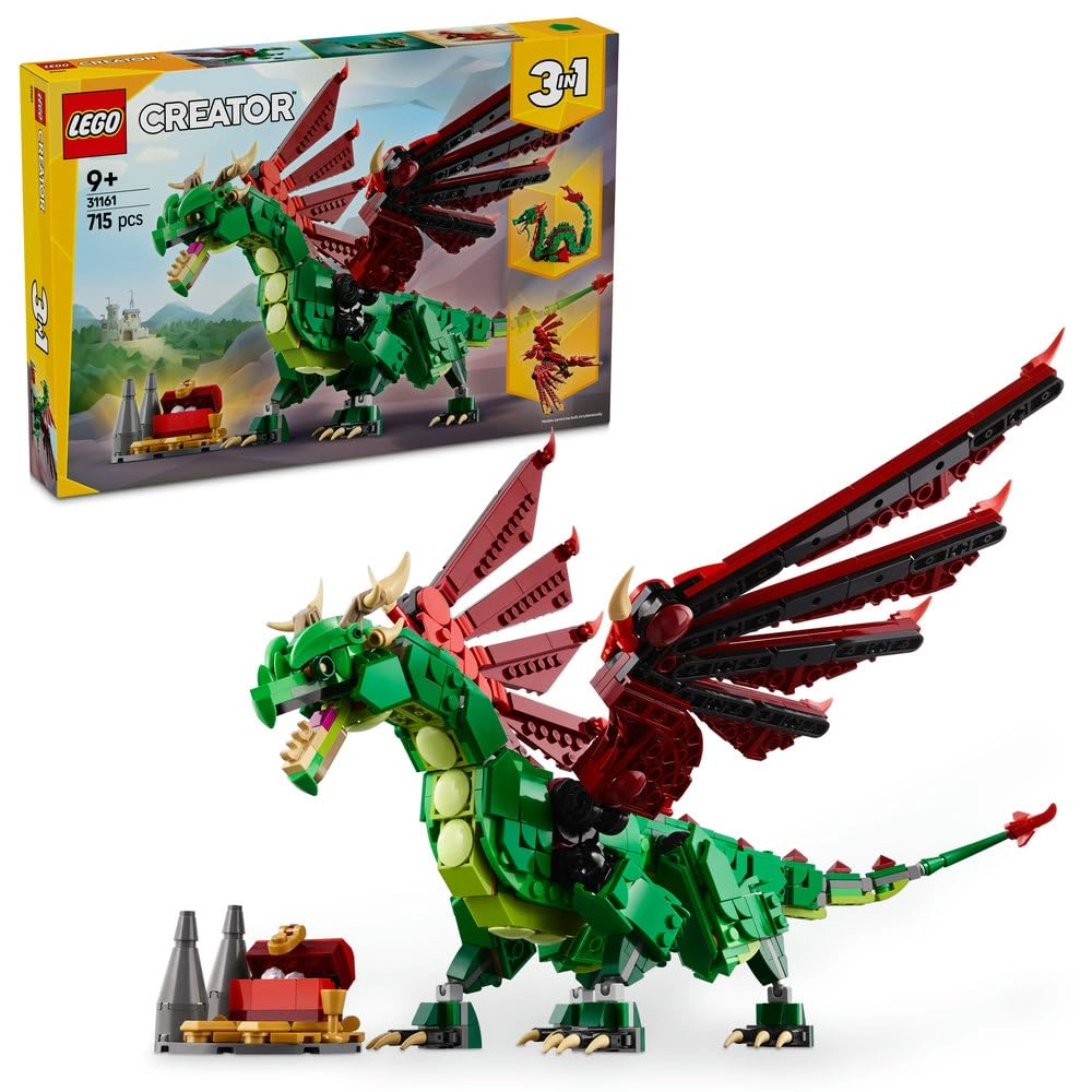 Creator 3in1 Medieval Dragon (31161)