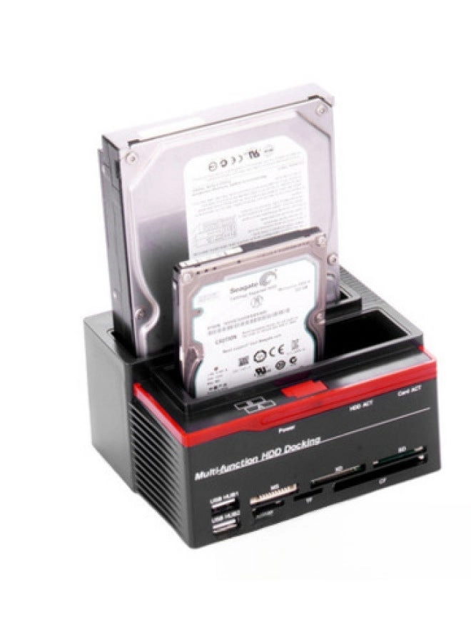 Dual-disk USB 3.0 Hard Disk Base