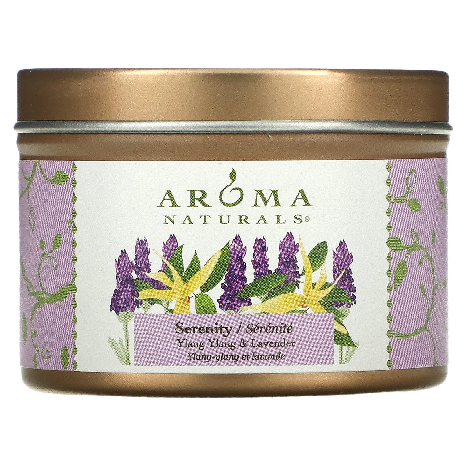 aroma naturals Soy VegePure - Serenity Ylang Ylang & Lavender