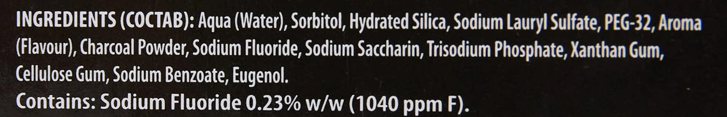 Active Charcoal Toothpaste