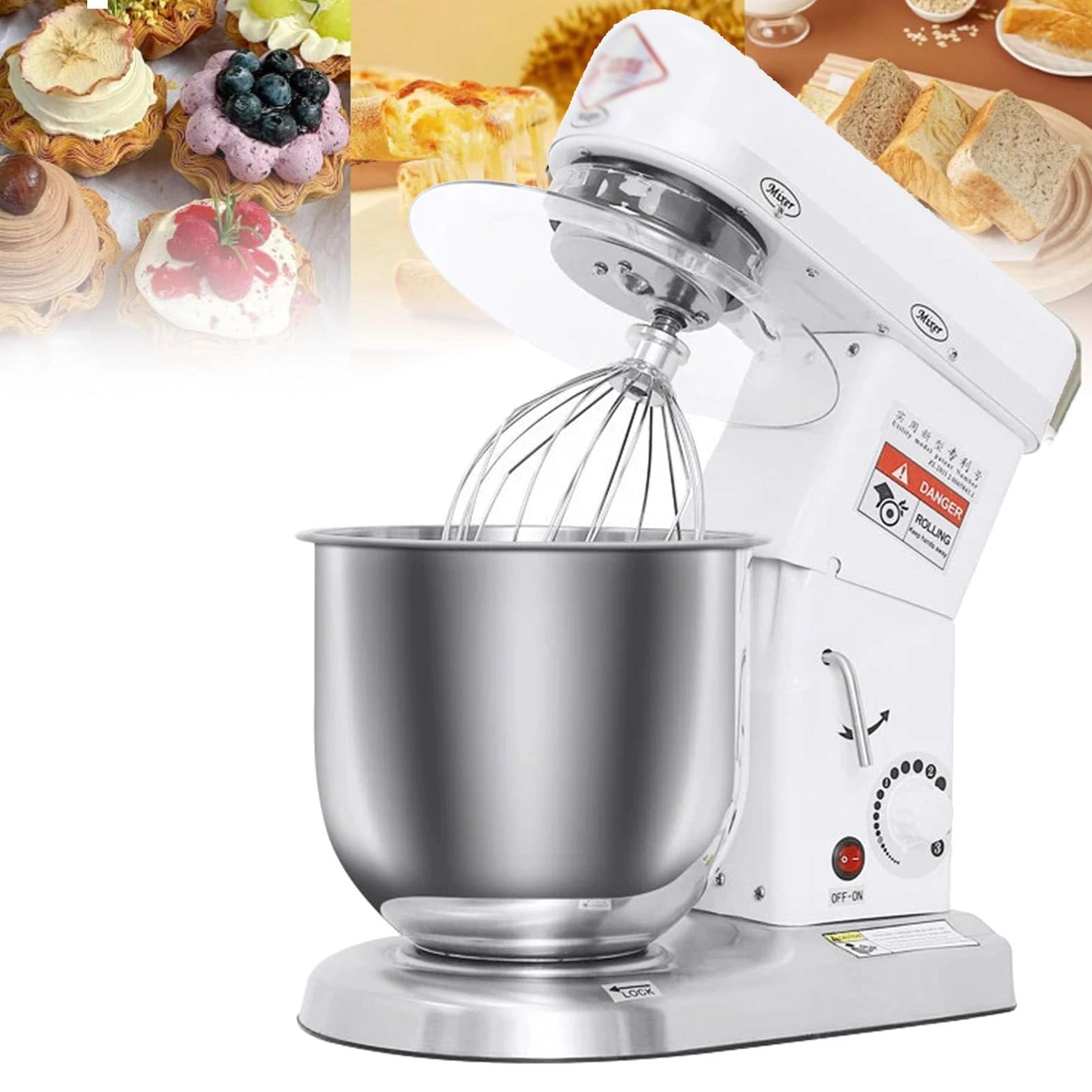 Food Stand Mixer - 10L 500W