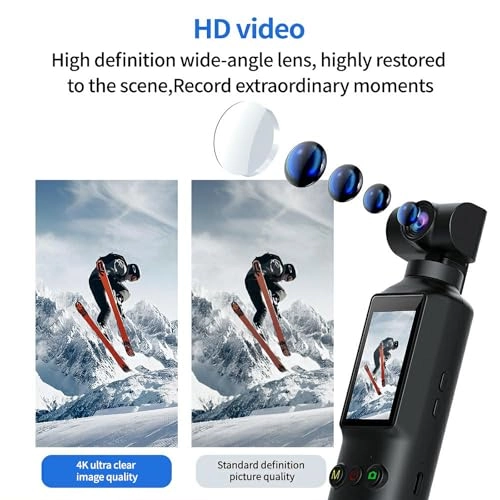 Mini Action Cam - 64GB 4K 30FPS