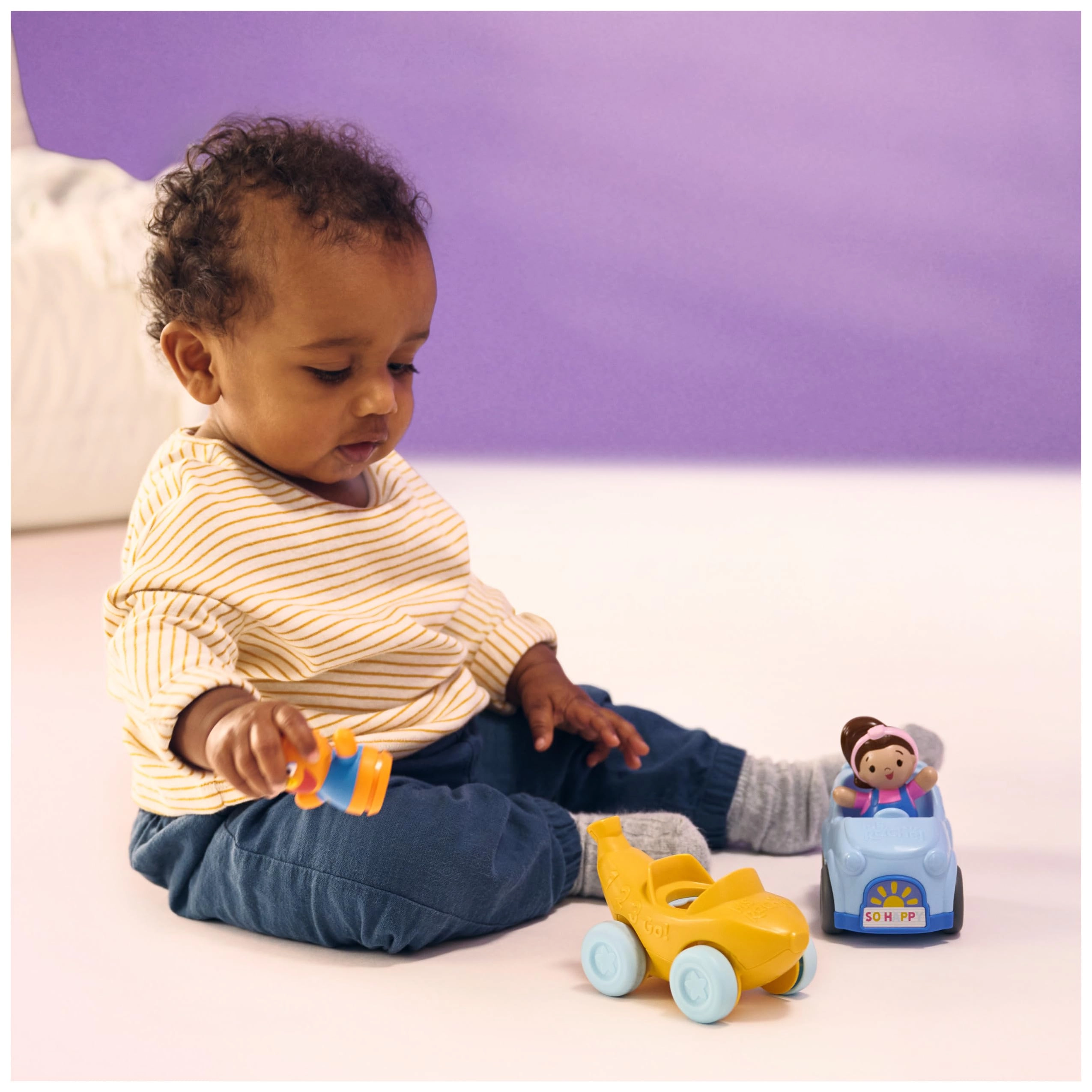 1-2-3 Roll! - Pull Back Car Ages 1-3Y+